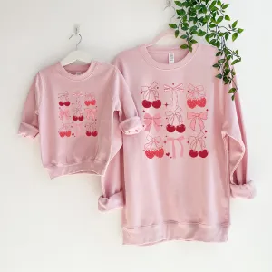 Fruity Coquette Icons Matching Sweatshirts mum jeans promo