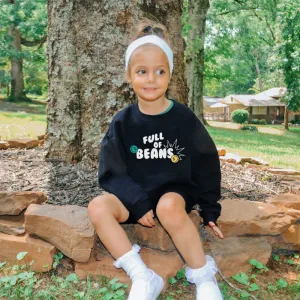 Full of Beans Kids Black Sweatshirt boys wear best deals