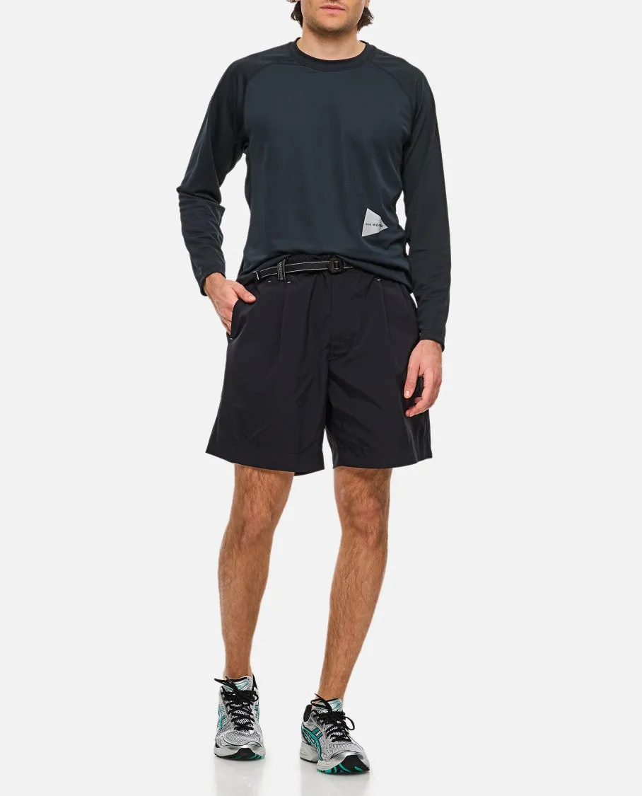 Functional Stretch Shorts With Built-In Waistband