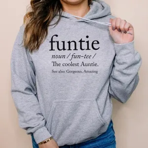 Funtie Definition Hoodie Auntie Clothing - auntie fashion outlet
