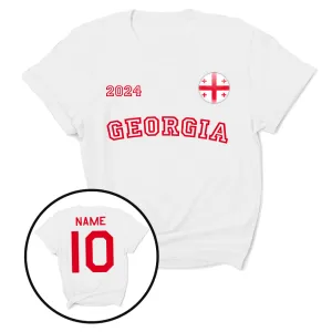 Georgia Euros Supporters T-Shirt daddy outfits clearance