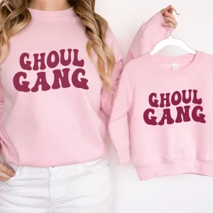 Ghoul Gang Halloween Matching Sweatshirts pregnancy clothes clearance