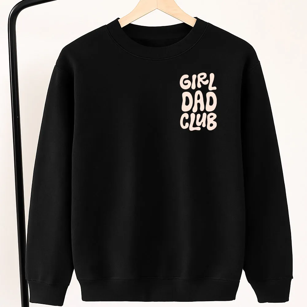 Girl Dad Club Pocket Logo Sweatshirt dad jeans best price