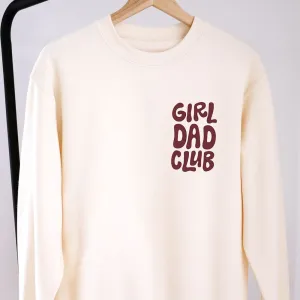 Girl Dad Club Pocket Logo Sweatshirt dad jeans best price