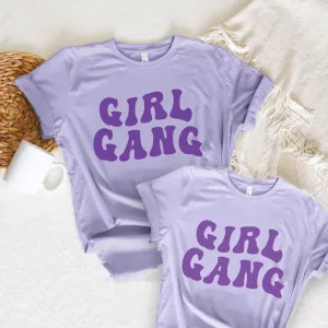 Girl Gang Retro Spring Matching T-Shirts maternity leggings online