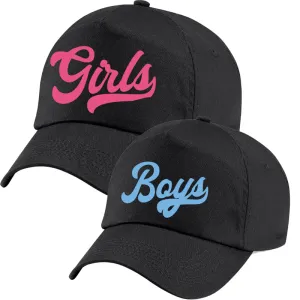 Girls & Boys University Script Matching Black Caps discount mum dresses