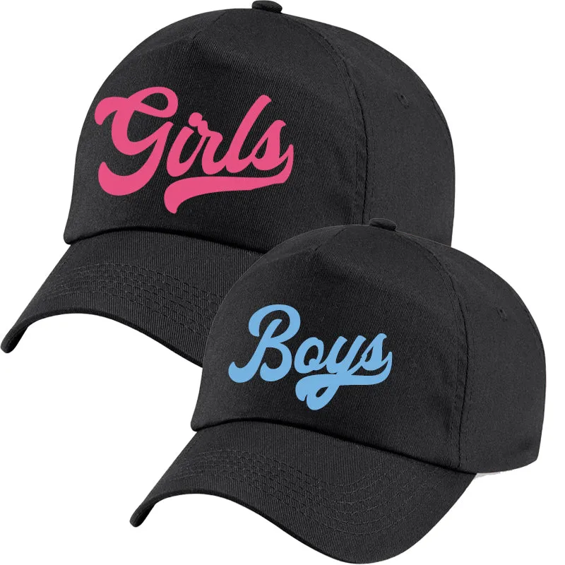 Girls & Boys University Script Matching Black Caps discount mum dresses