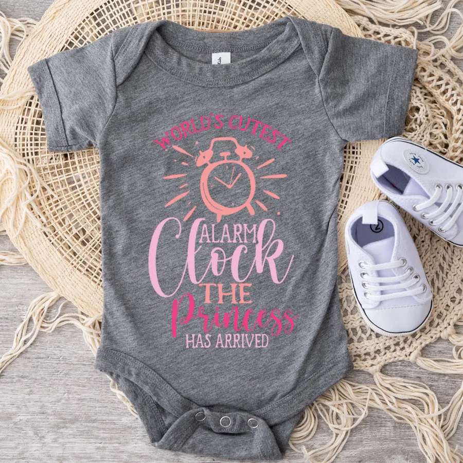 Girls Slogans Multibuy Baby Vest Grey cheap baby clothes online