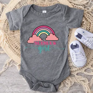 Girls Slogans Multibuy Baby Vest Grey cheap baby clothes online