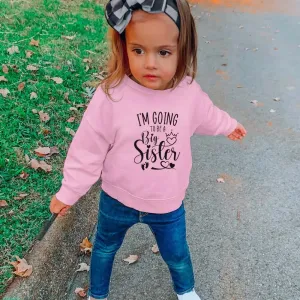 Going To Be A Big Sister Sweatshirt girls jeans best deals