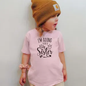Going To Be A Big Sister T-Shirt girls pajamas promo