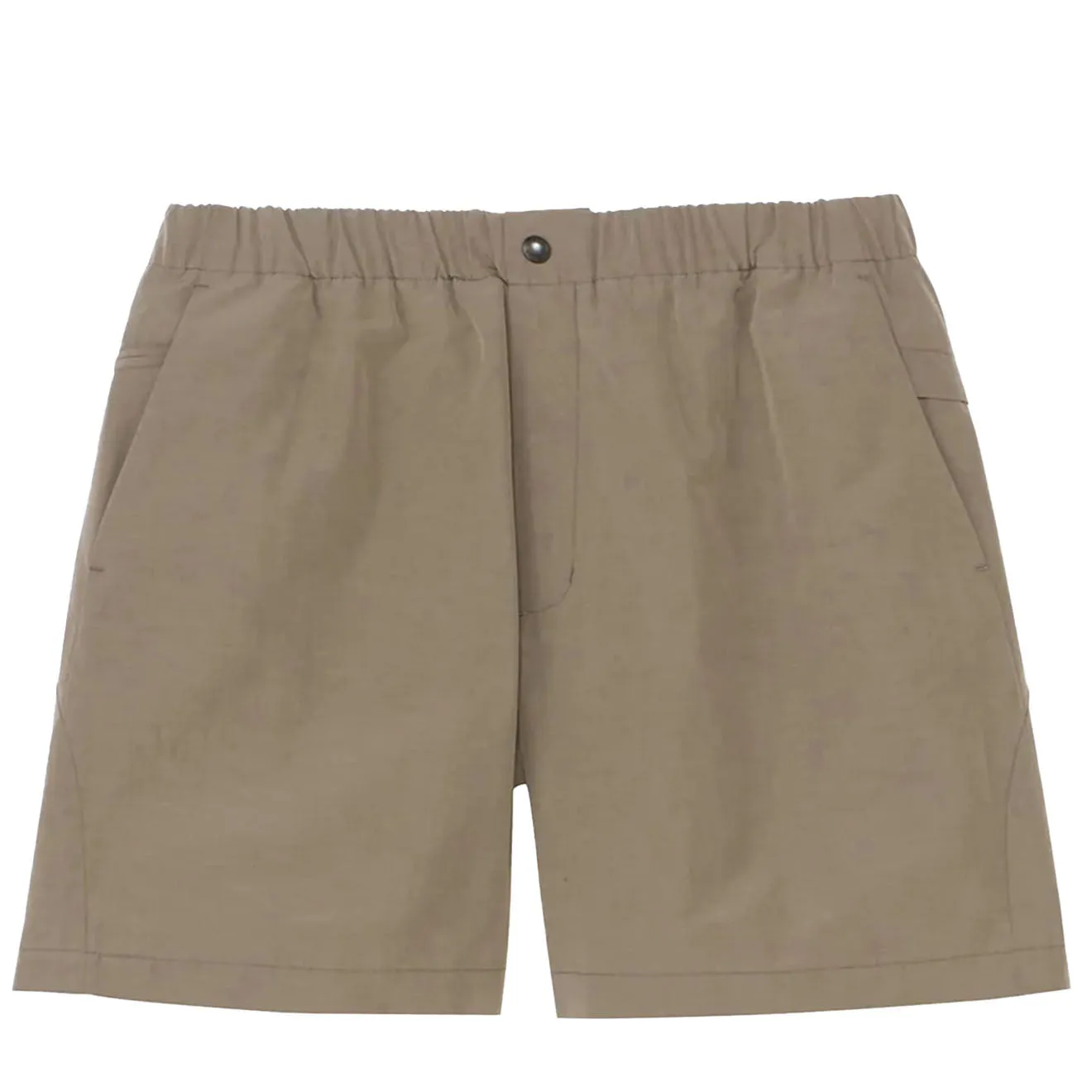 Goldwin Easy Wide Shorts Taupe Grey mens shorts outlet store