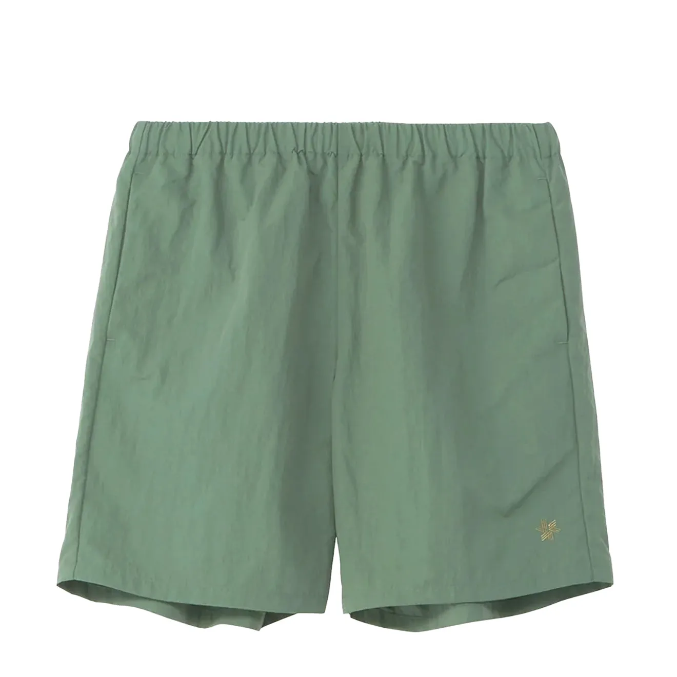 Goldwin Nylon Shorts Urban Green mens shorts outlet store