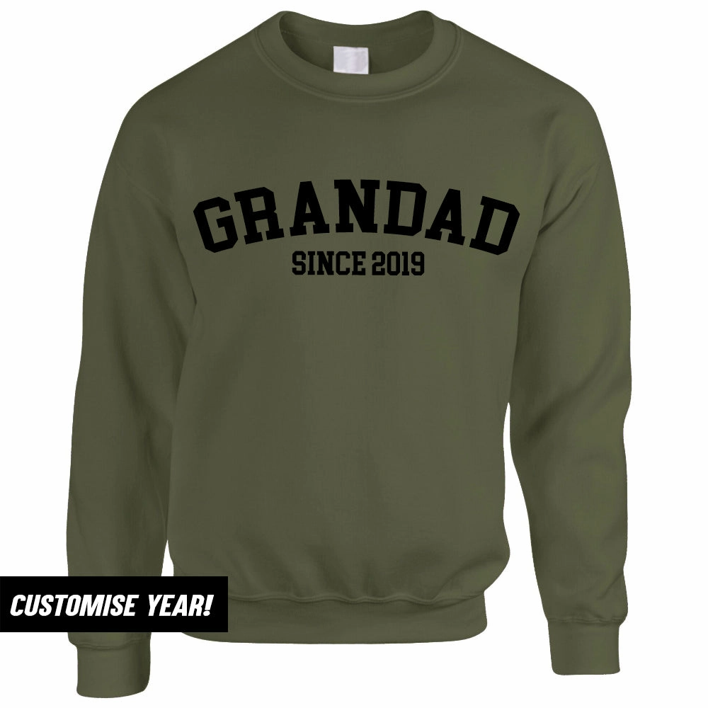 Grandad Since Sweatshirts (MRK X) dad jeans best price