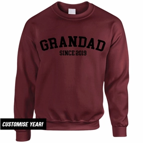 Grandad Since Sweatshirts (MRK X) dad jeans best price