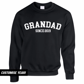 Grandad Since Sweatshirts (MRK X) dad jeans best price