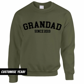Grandad Since Sweatshirts (MRK X) dad jeans best price
