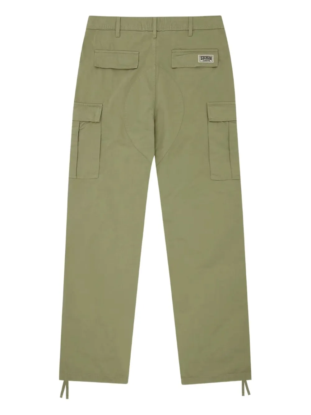 Graphic-Print Cargo Trousers