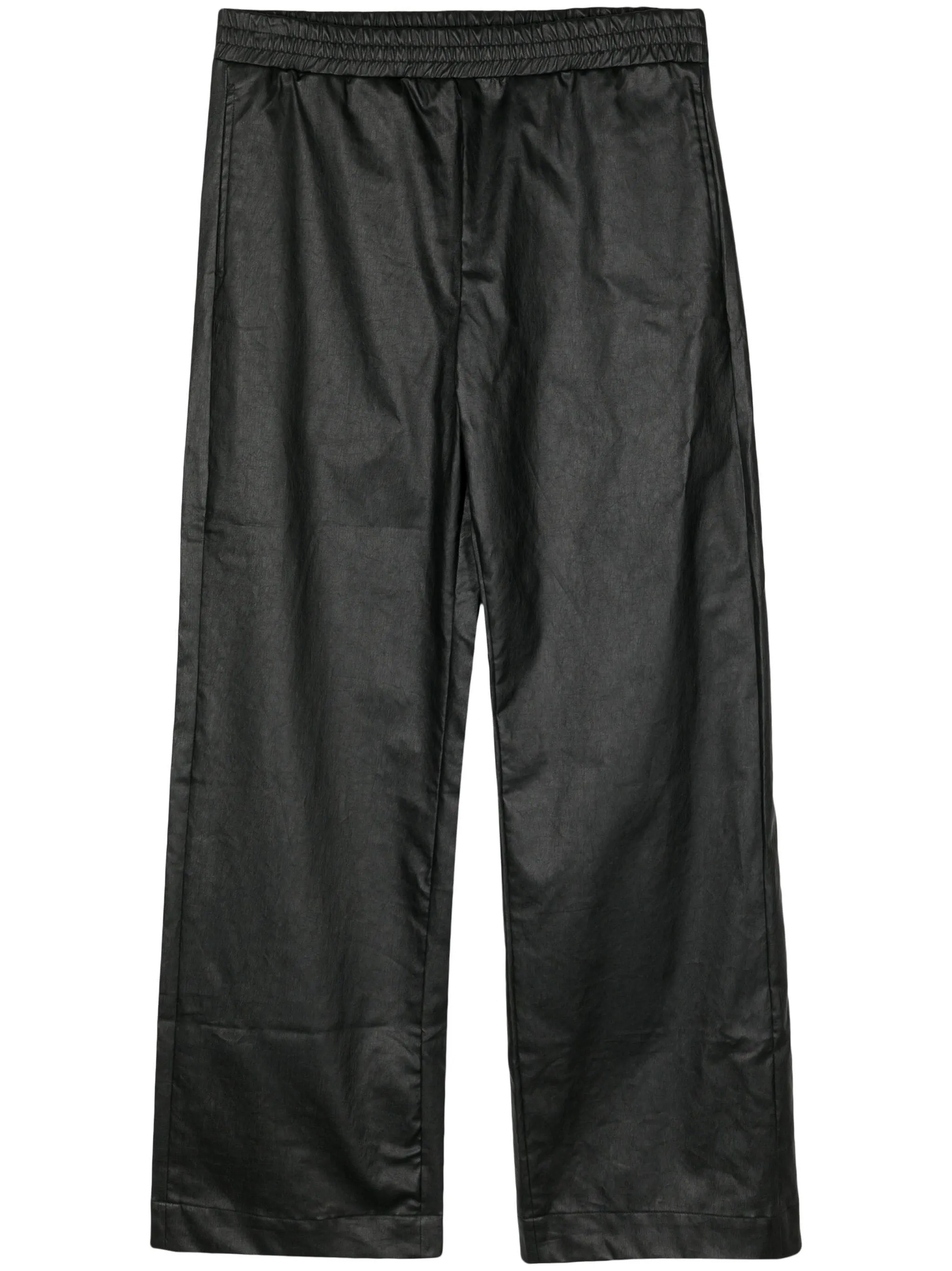 Graphic-Print Elasticated-Waist Trousers cheap bottoms online shop