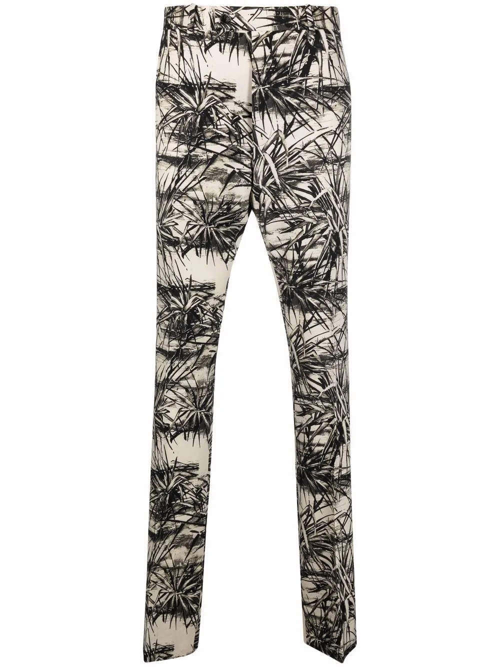 Graphic-Print Flared Trousers cheap bottoms online shop