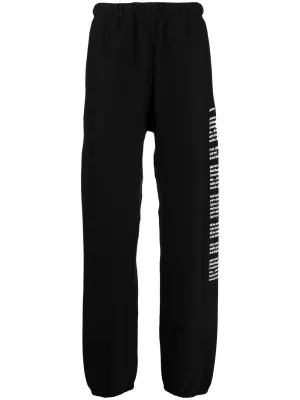Graphic-Print Track Pants cheap bottoms online shop