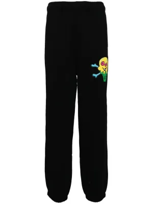 Graphic-Print Track Pants cheap bottoms online shop