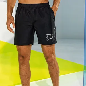 Gym Dad Logo Training Shorts dad bod shirts discount