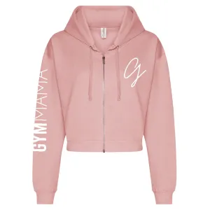Gym Mama Adapt Zipped Crop Hoodie mum jeans promo