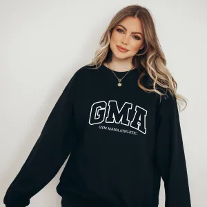 Gym Mama Athletic Varsity Sweatshirt postpartum clothes sale