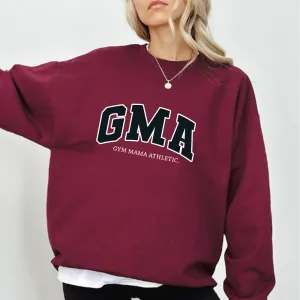 Gym Mama Athletic Varsity Sweatshirt postpartum clothes sale