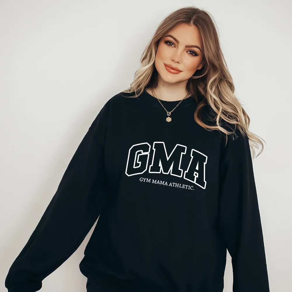 Gym Mama Athletic Varsity Sweatshirt postpartum clothes sale