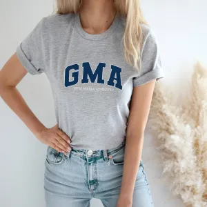 Gym Mama Athletic Varsity T-Shirt pregnancy jeans best price