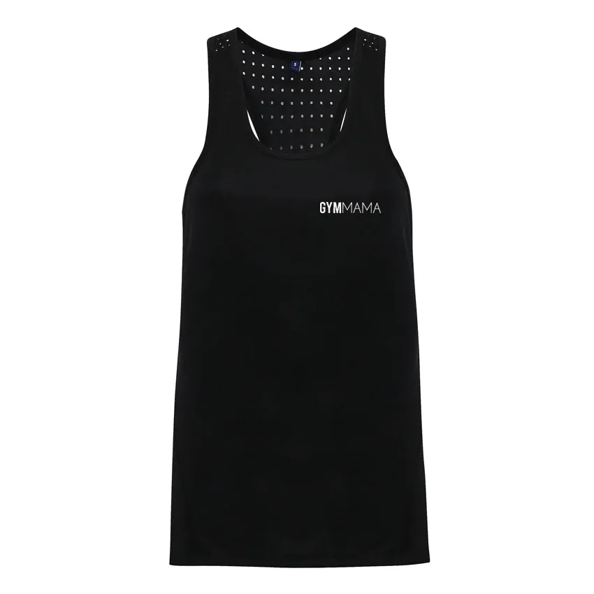 Gym Mama Movement Laser Cut Vest mum clothes cheap