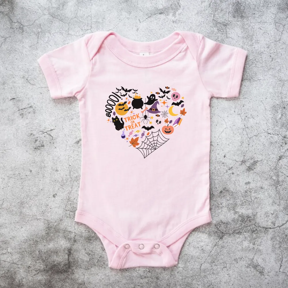 Halloween Heart Baby Vest cheap baby clothes online