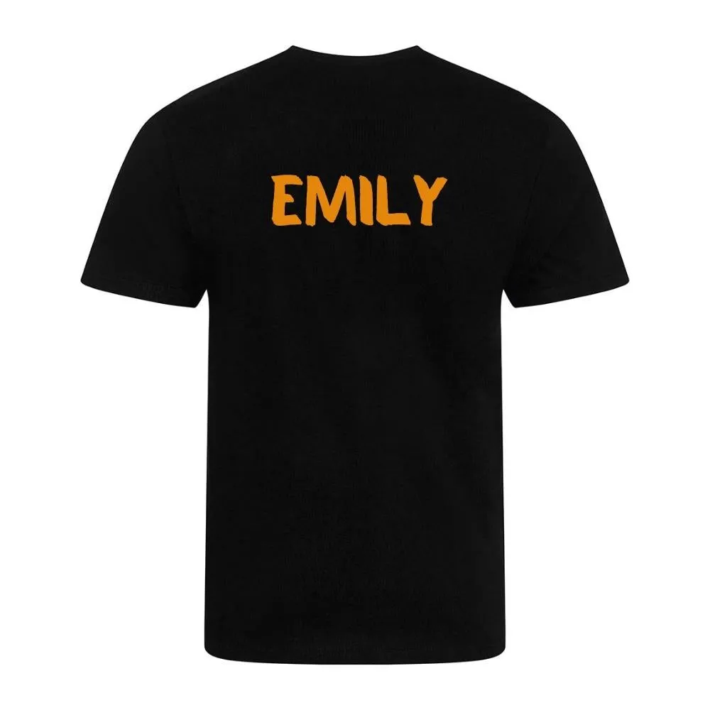 Halloween Pumpkin Family Matching Tee's - Black