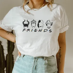 Halloween Villains Friends Women's T-Shirt maternity dresses promo