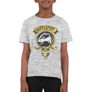 Harry Potter Comic Style Hufflepuff Unisex Kids T-Shirt girls jeans best deals