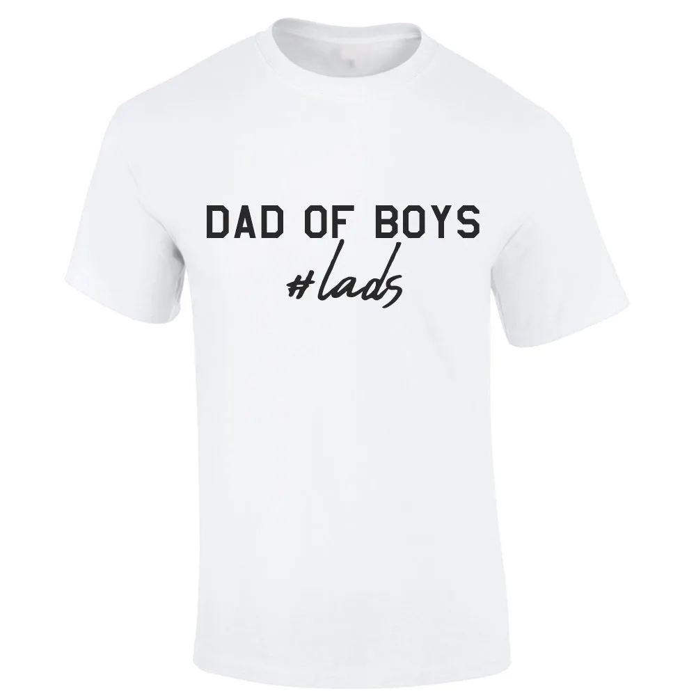 Hashtag Lads- Dad Of Boys T-Shirt dad hats promo code