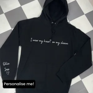Heart On My Sleeve Personalised Shoreline Hoodie postpartum clothes sale