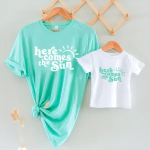 Here Comes The Sun Matching Summer T-Shirts maternity wear outlet