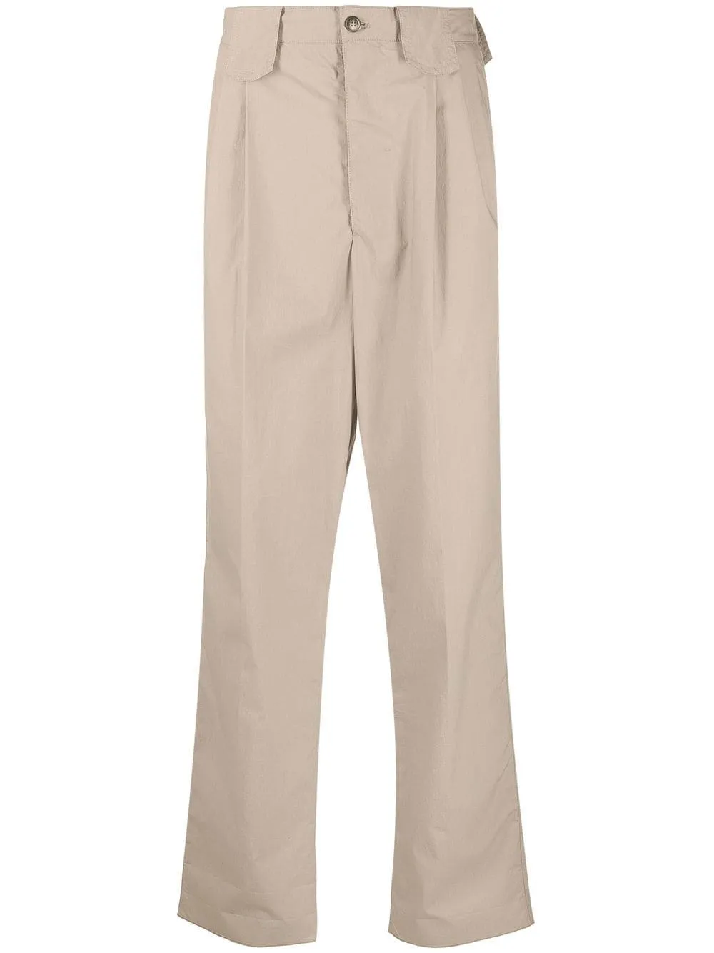 High-Rise Pleated Trousers cheap bottoms online shop