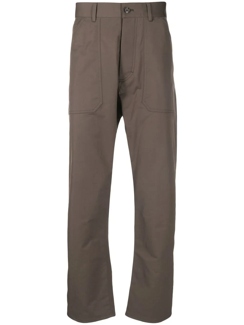 High-Rise Straight-Leg Trousers cheap bottoms online shop