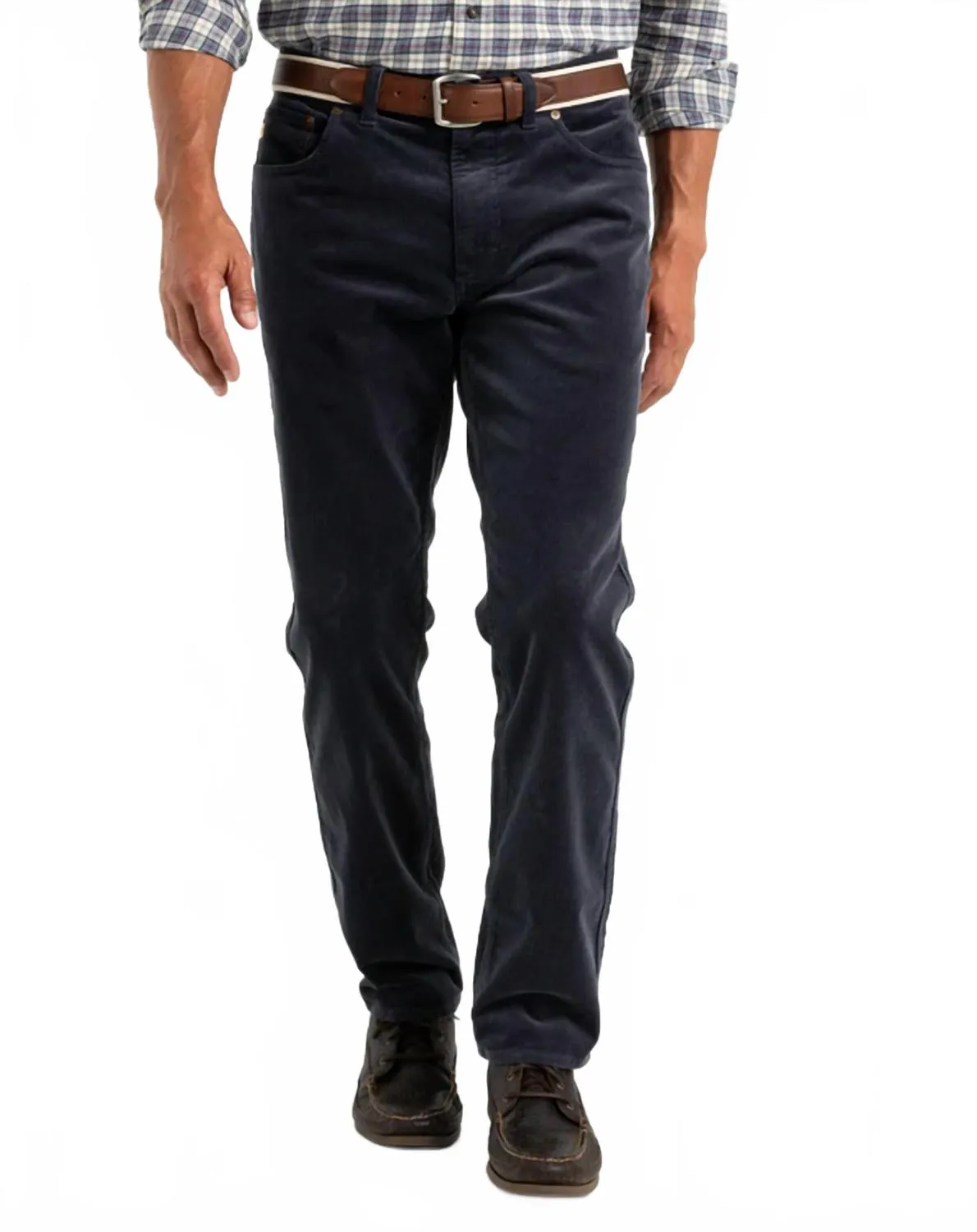 Holston Corduroy Five-Pocket Pant In Ink Blue