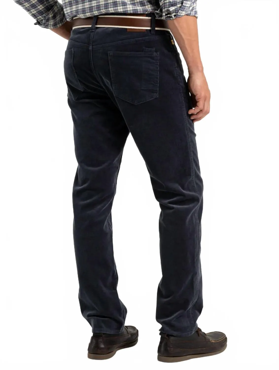 Holston Corduroy Five-Pocket Pant In Ink Blue