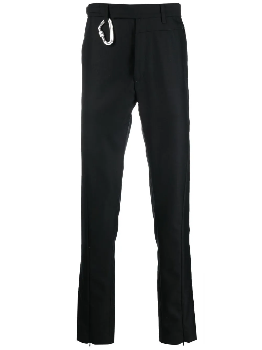 Hook-Embellished Straight Chinos cheap bottoms online shop