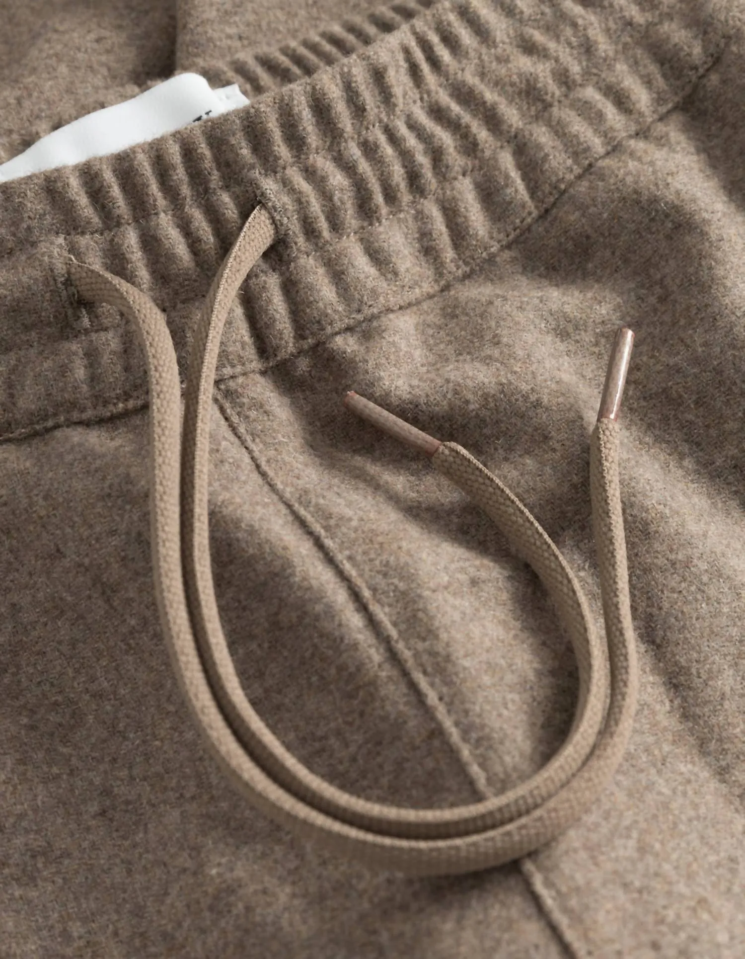 Houston Wool Pants In Desert Taupe