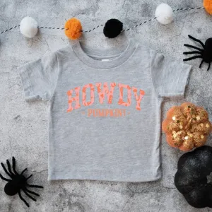 Howdy Pumpkin Retro Kids T-Shirt girls jeans best deals
