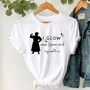 I Glow 'Cause I Know White T-Shirt boys apparel promo code