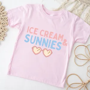Ice Cream & Sunnies Kids Graphic T-Shirt girls pajamas promo