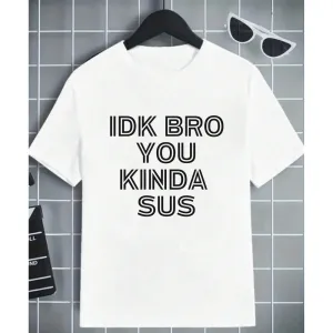 IDK Bro T-Shirt boys apparel promo code